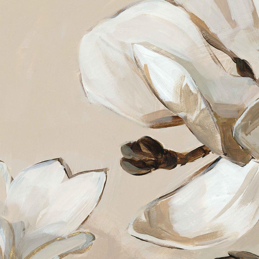 White Magnolia Branch , Style B-by-Jacob Q-wall-art-print-canvas-poster-framed-Gioia
