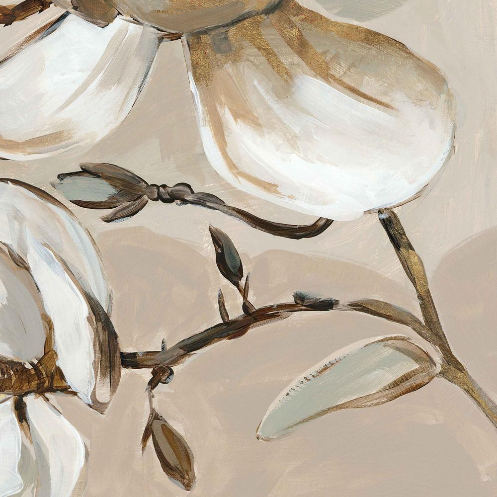 White Magnolia Branch , Style B-by-Jacob Q-wall-art-print-canvas-poster-framed-Gioia