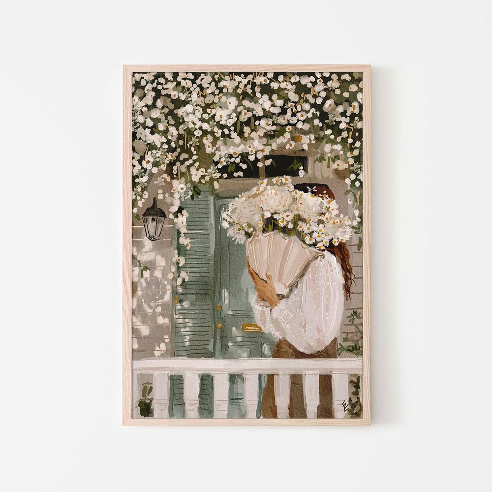 White_Spring-by-Ekaterina Zagorska-wall-art-print-canvas-poster-framed-Gioia