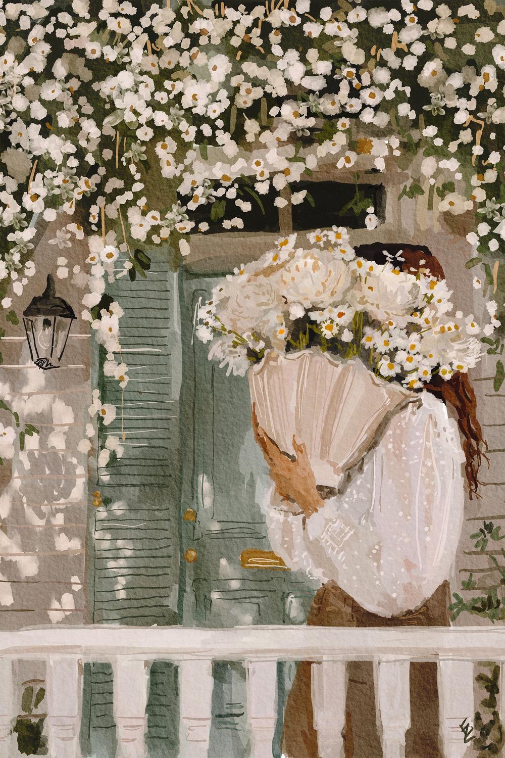 White_Spring-by-Ekaterina Zagorska-wall-art-print-canvas-poster-framed-Gioia