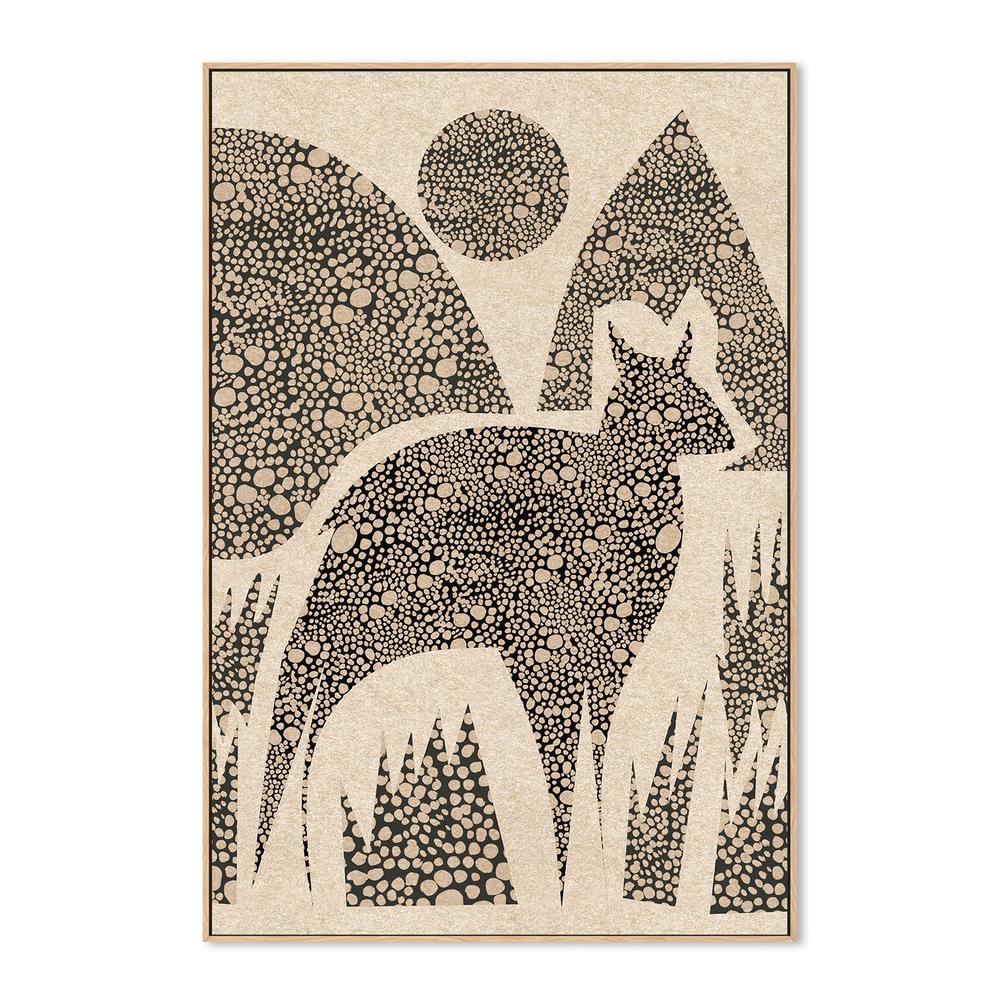 wall-art-print-canvas-poster-framed-Wild Deer Mountain Scene-4