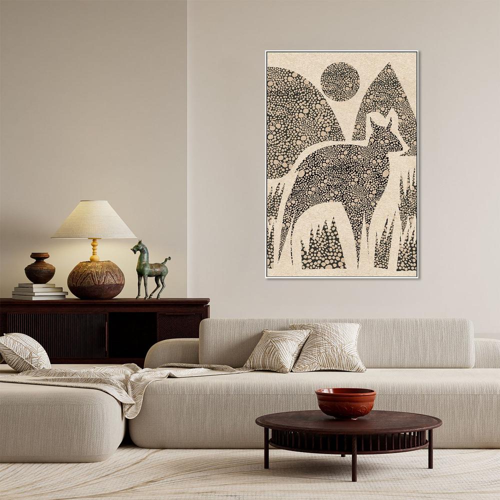 wall-art-print-canvas-poster-framed-Wild Deer Mountain Scene-9