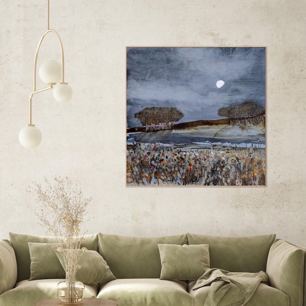 Wild Flowers-by-Louise O'Hara-wall-art-print-canvas-poster-framed-Gioia