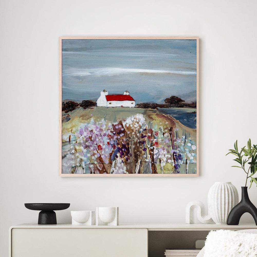 Wildflower Meadow, Style B-by-Louise O'Hara-wall-art-print-canvas-poster-framed-Gioia