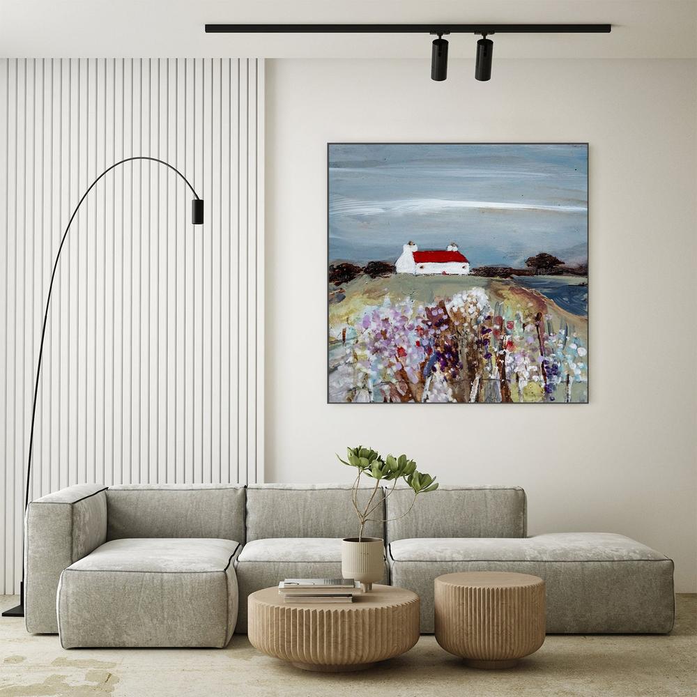 Wildflower Meadow, Style B-by-Louise O'Hara-wall-art-print-canvas-poster-framed-Gioia