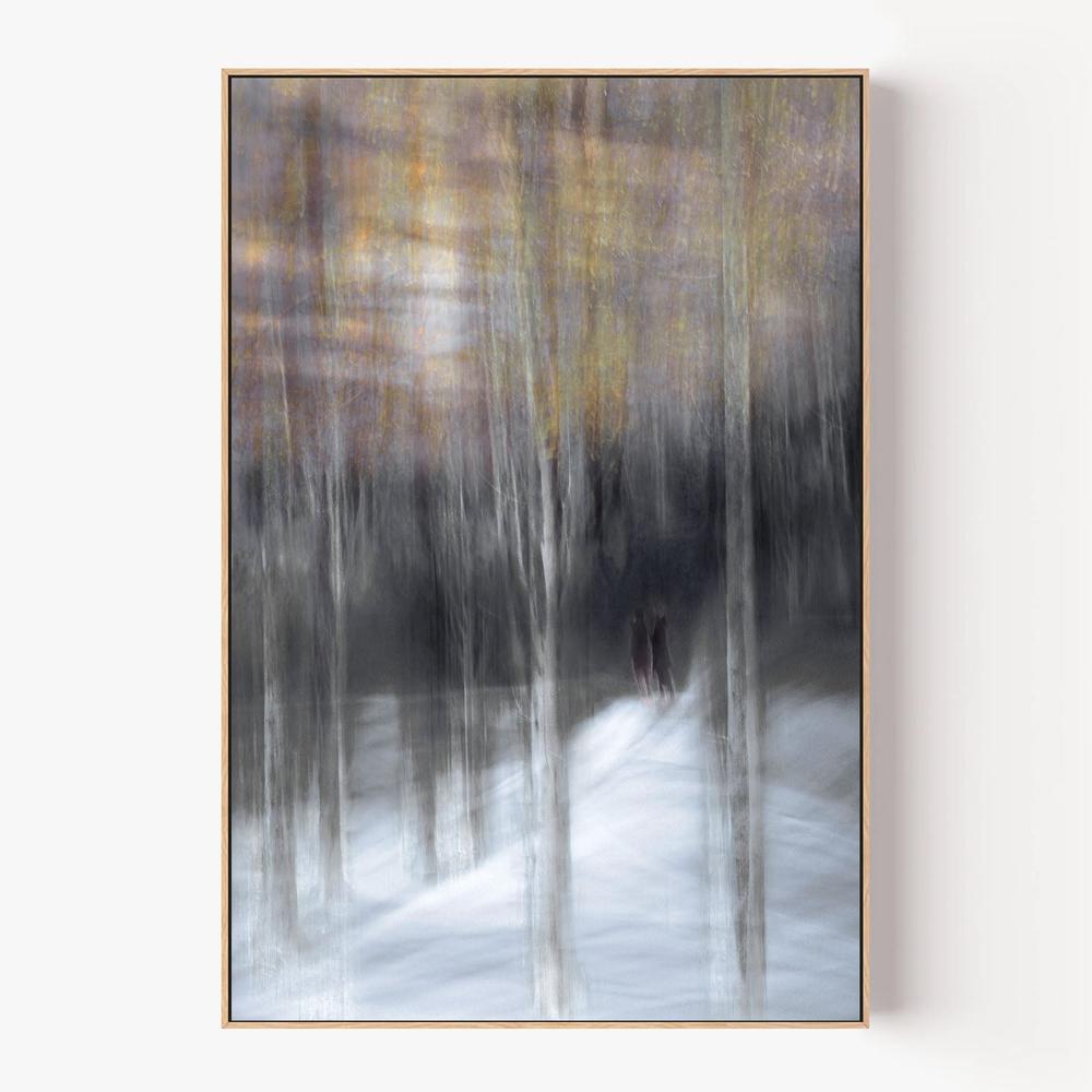 Winter Forest Walk-by-Christina Sillen-wall-art-print-canvas-poster-framed-Gioia