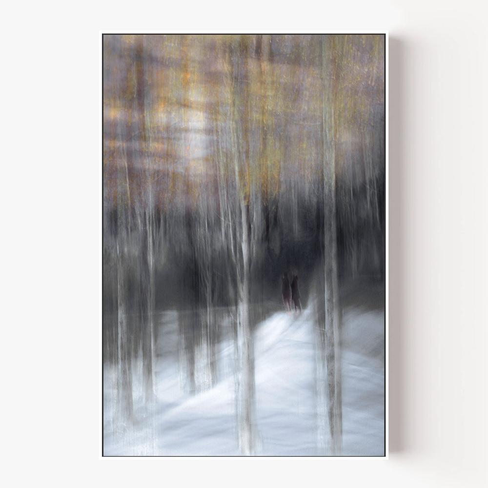 Winter Forest Walk-by-Christina Sillen-wall-art-print-canvas-poster-framed-Gioia