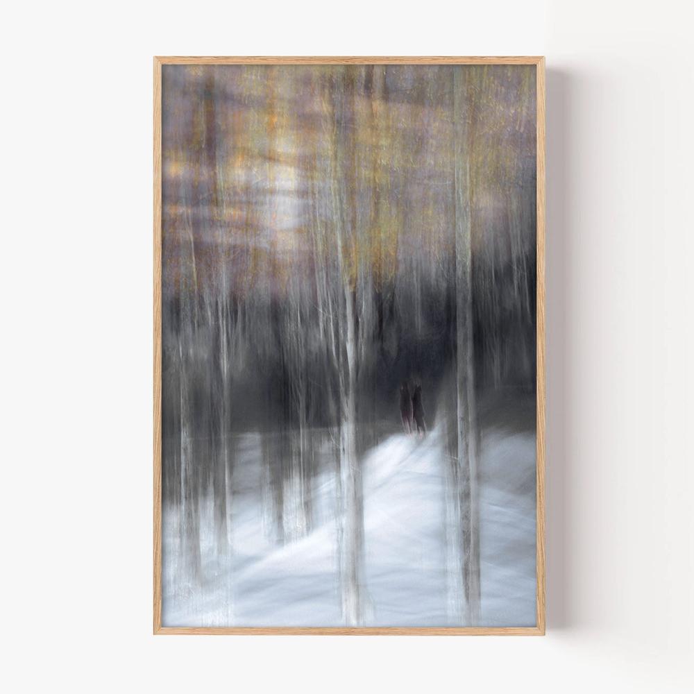 Winter Forest Walk-by-Christina Sillen-wall-art-print-canvas-poster-framed-Gioia