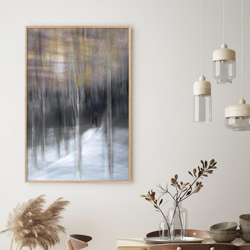 Winter Forest Walk-by-Christina Sillen-wall-art-print-canvas-poster-framed-Gioia