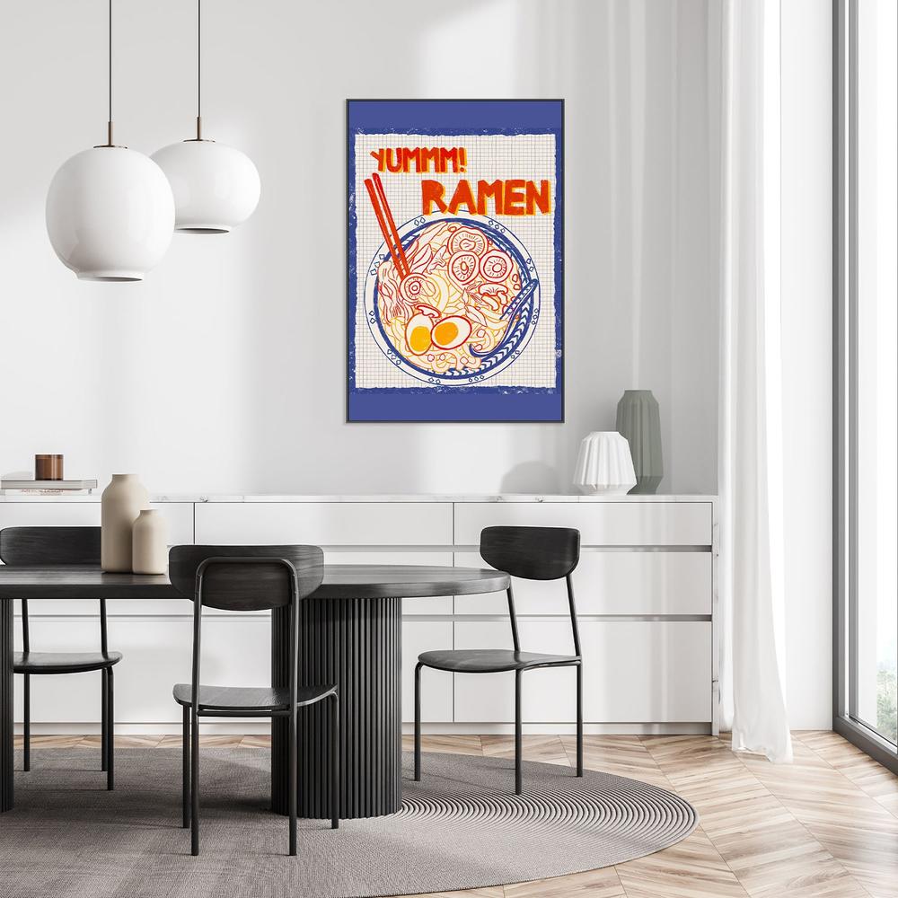 Yummy Ramen Bowl-by-Radhika Modi-wall-art-print-canvas-poster-framed-Gioia