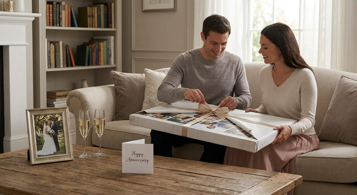 Canvas art gifts for wedding anniversaries