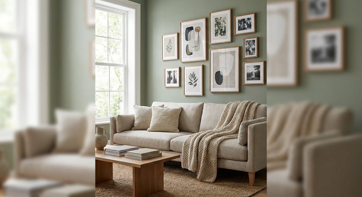 Wall art for above the sofa