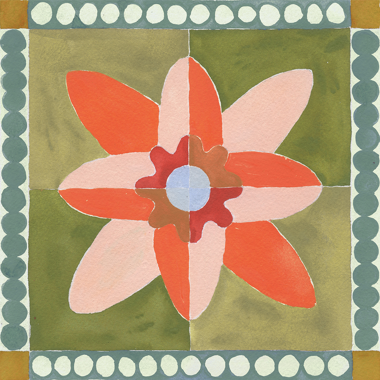Daffodil Tile Coral