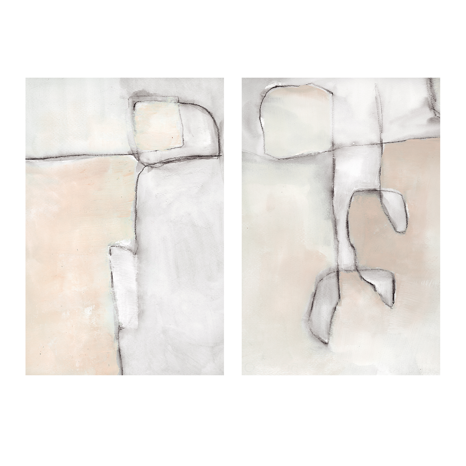 Fractional, Style A & B, Set Of 2 , By Aubrey