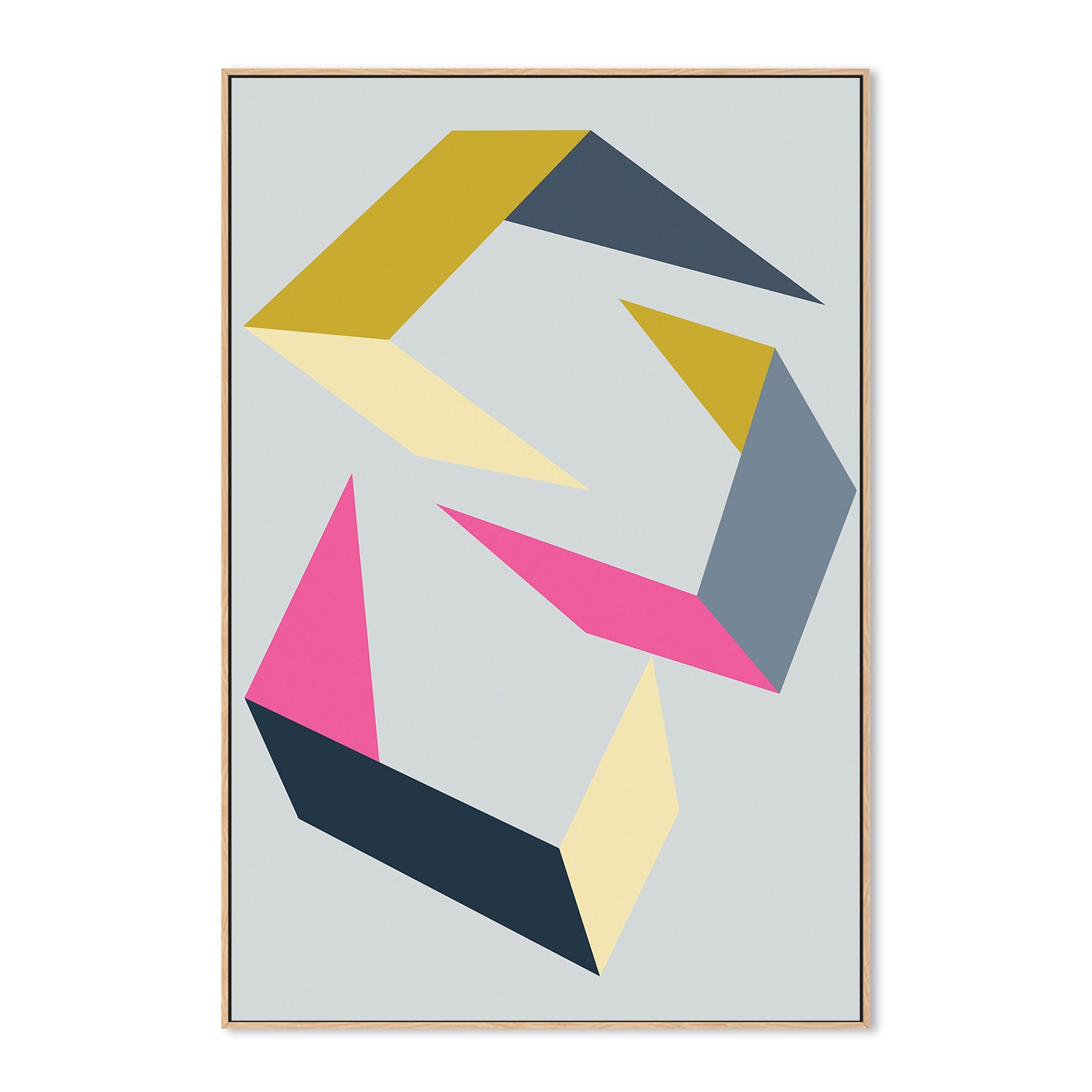 wall-art-print-canvas-poster-framed-Dancing Shapes-4