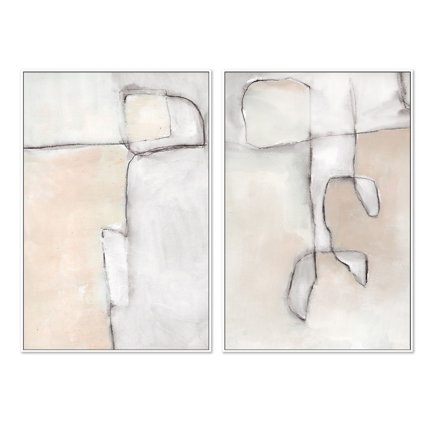 Fractional, Style A & B, Set Of 2 , By Aubrey