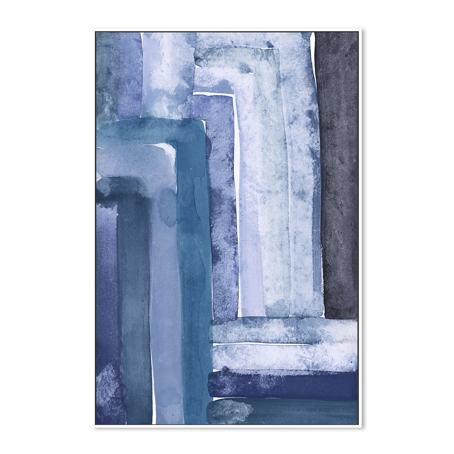 Indigo Stripes , By Aubrey