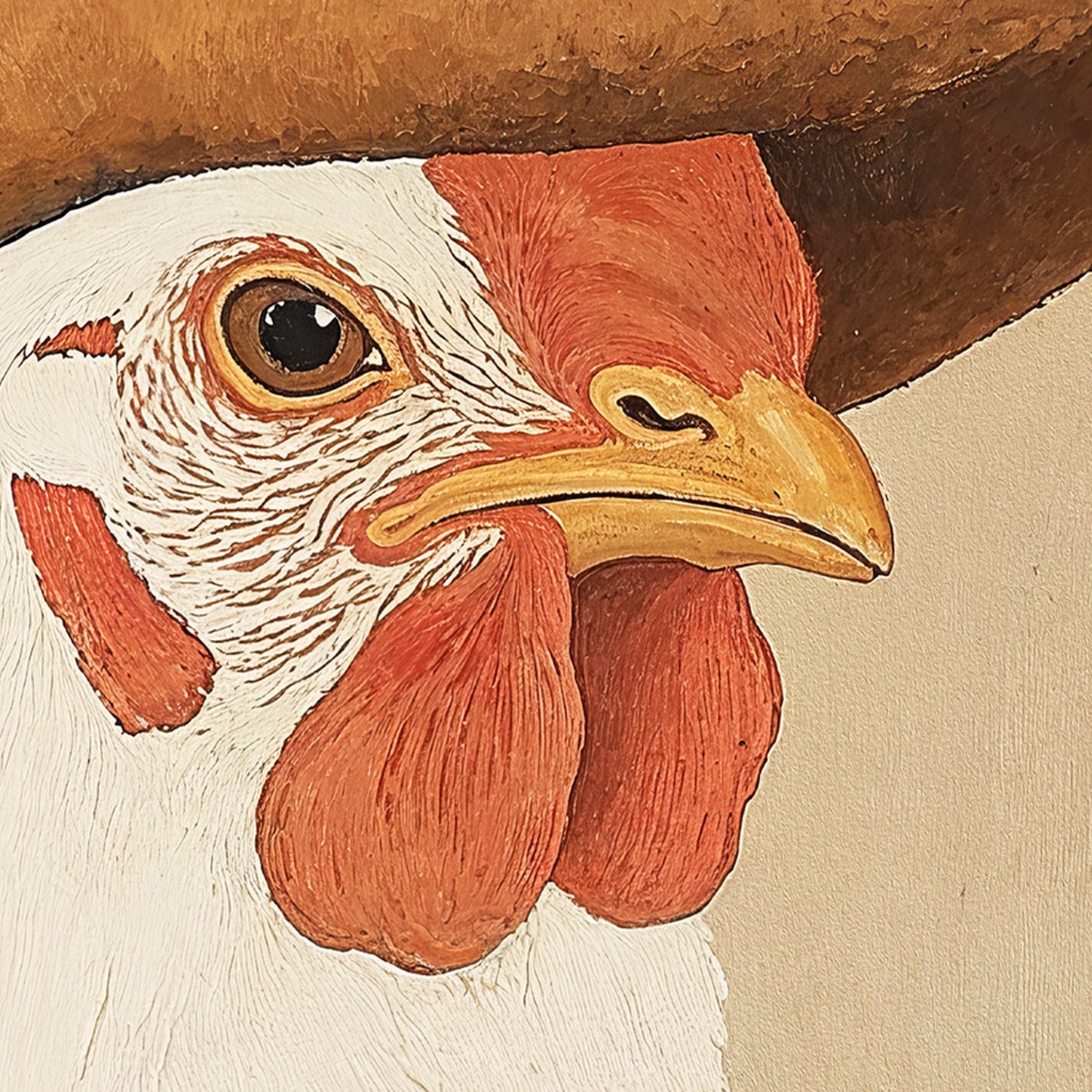 Cowgirl Hen