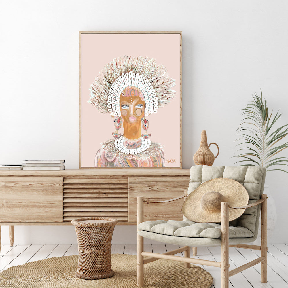 Cream Herra , By Inkheart Designs