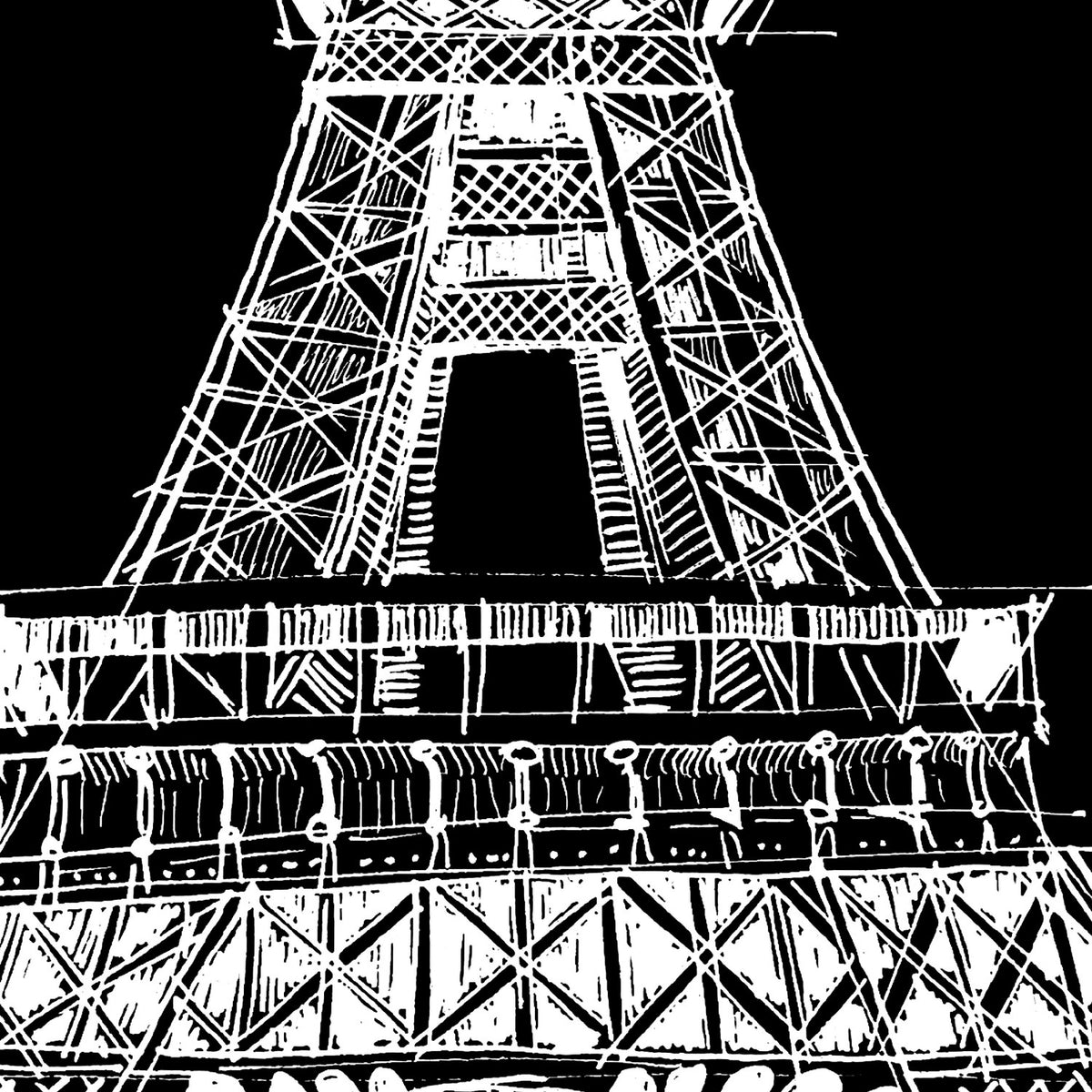 Eiffel Tower Sketch