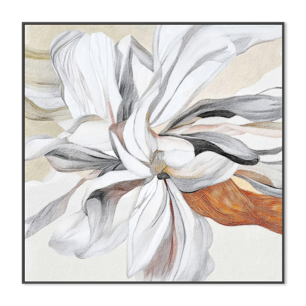 Elegant Flowing Flower