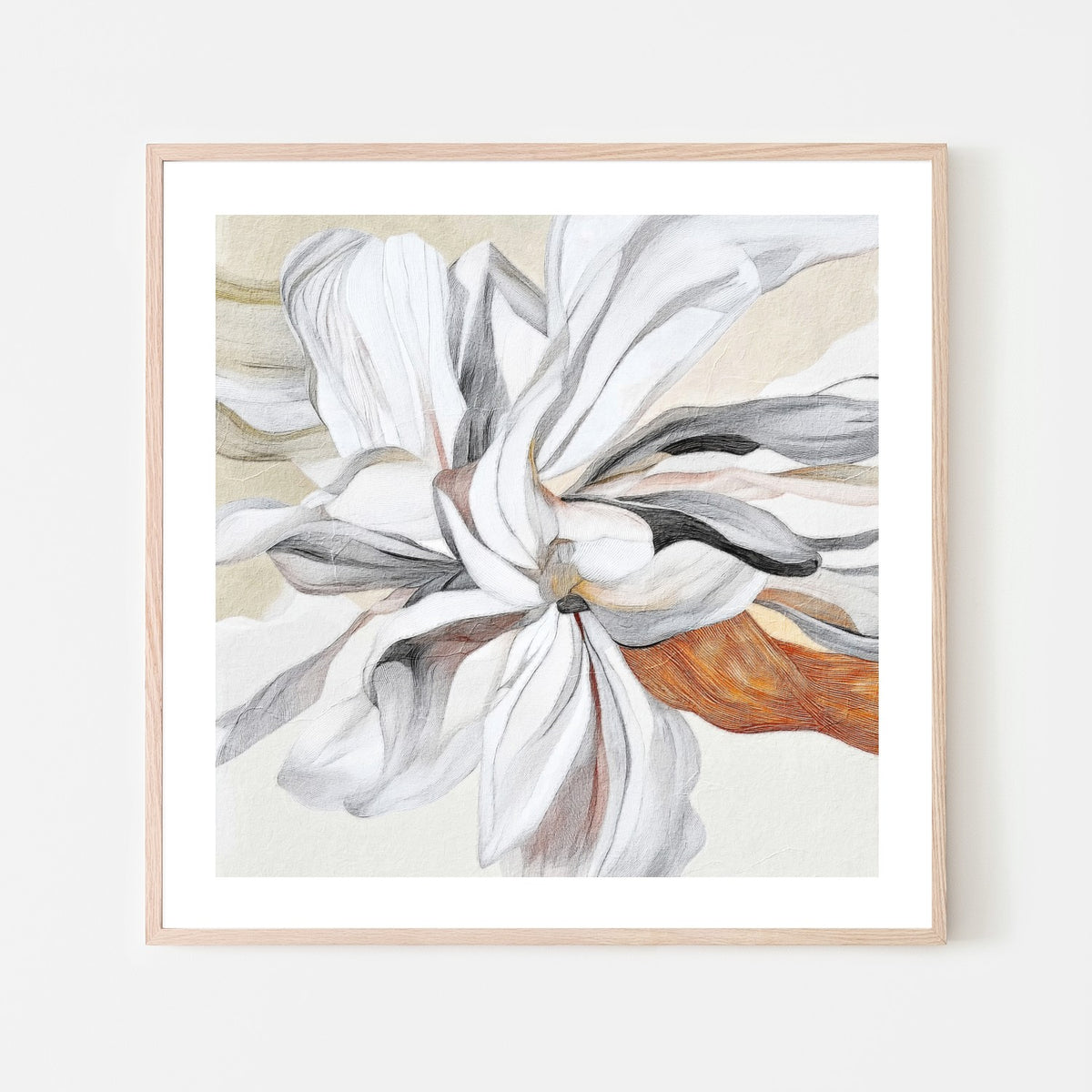 Elegant Flowing Flower