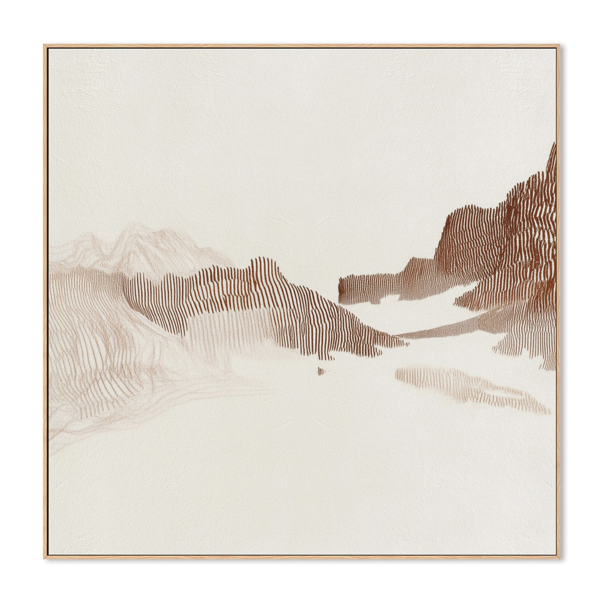 Serene Mountain Lines