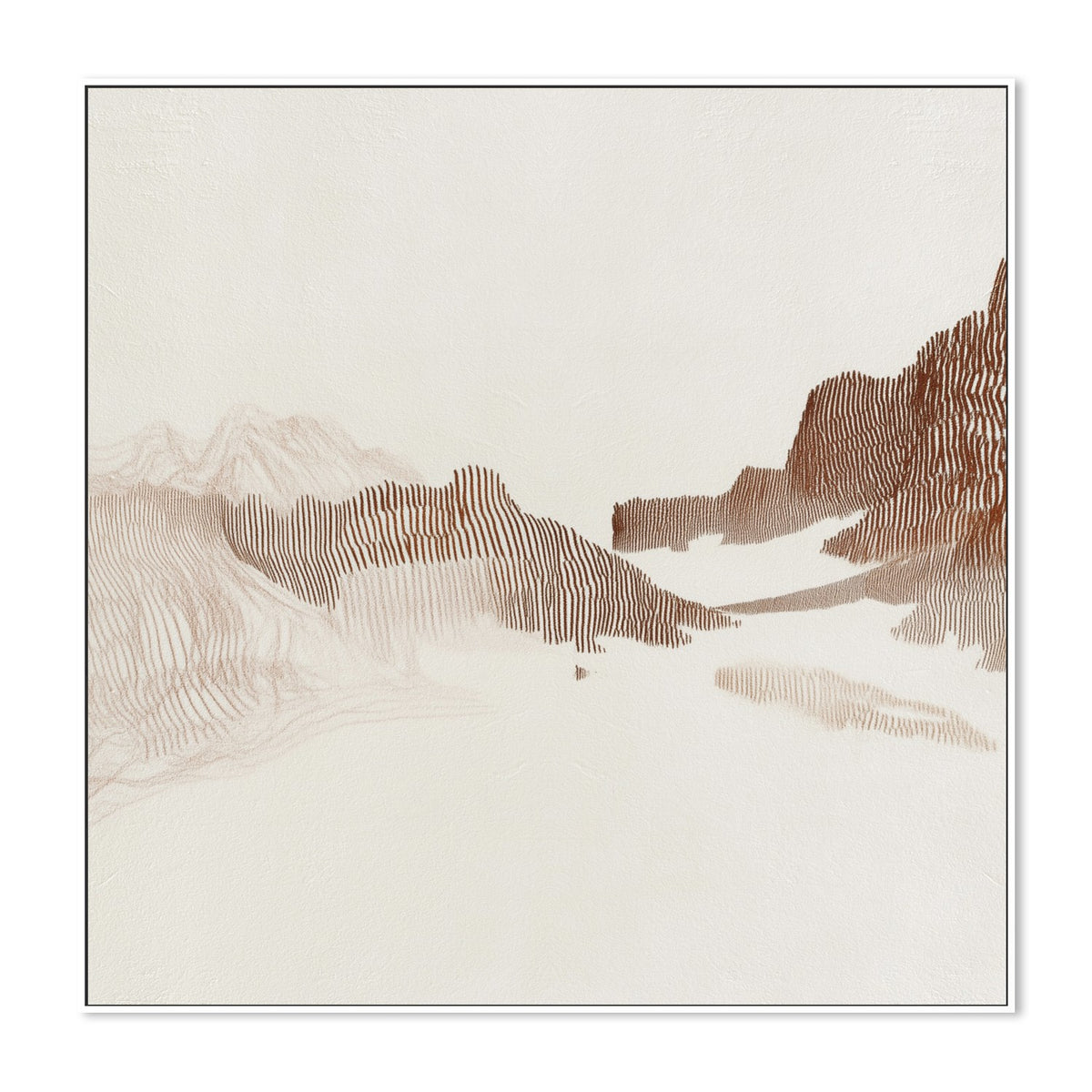 Serene Mountain Lines