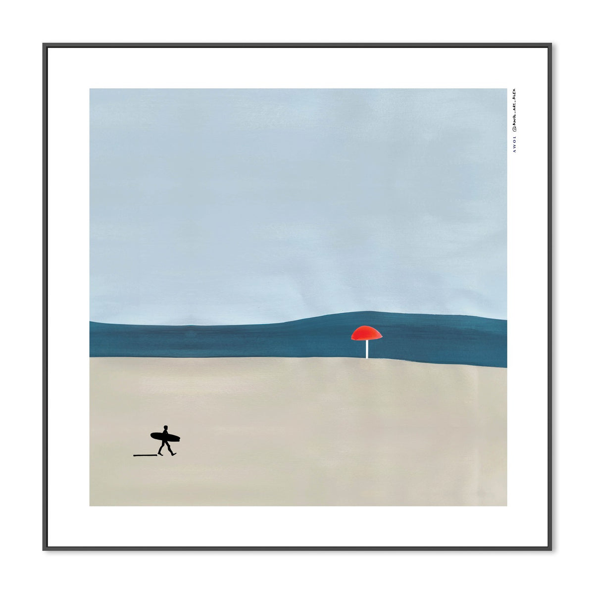 Surfer Beach Umbrella