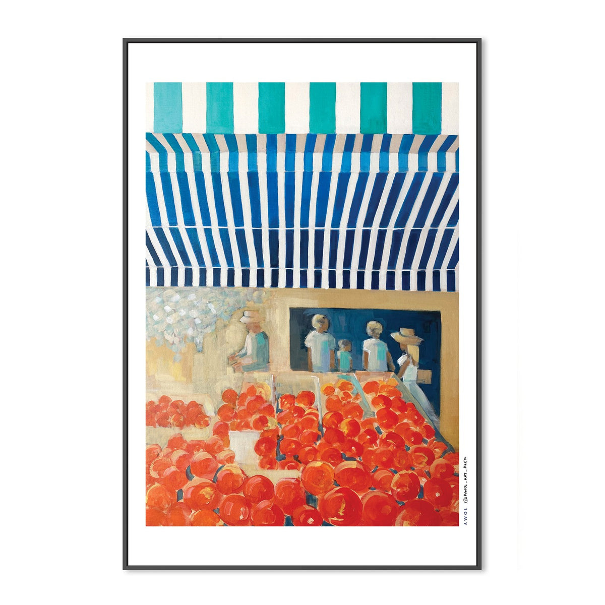 Vibrant Market Stand
