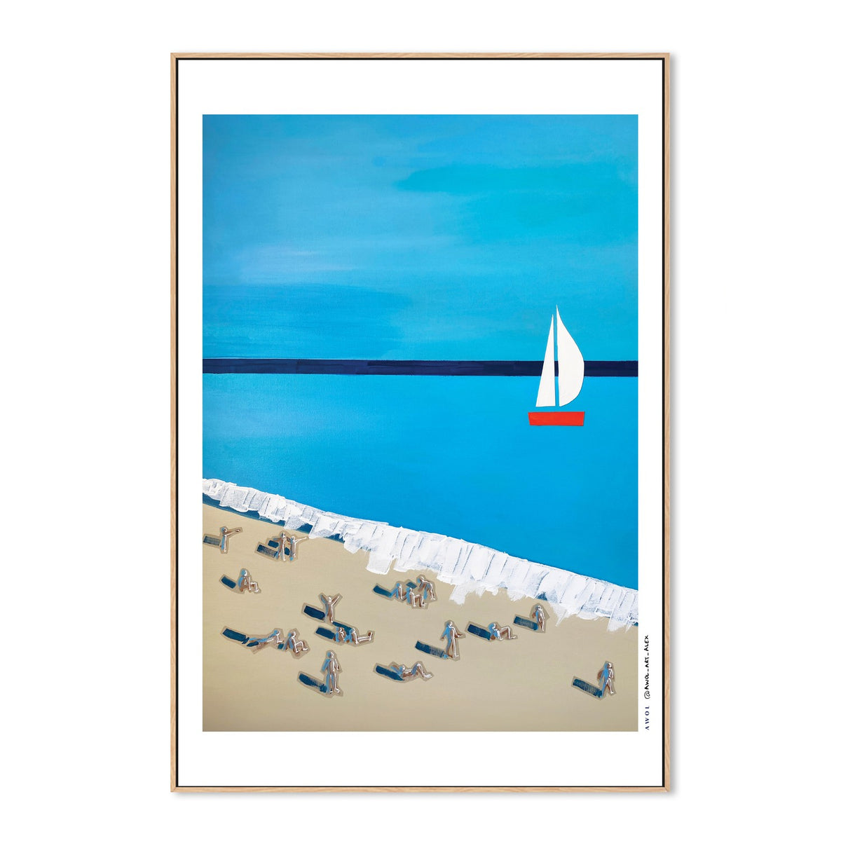 Minimalist Beach Day