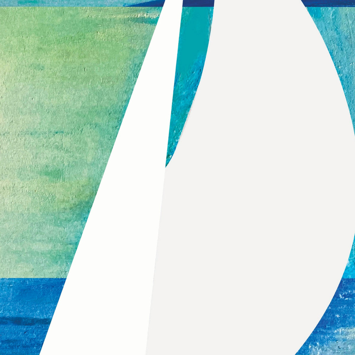 Summer Sailboat Beach