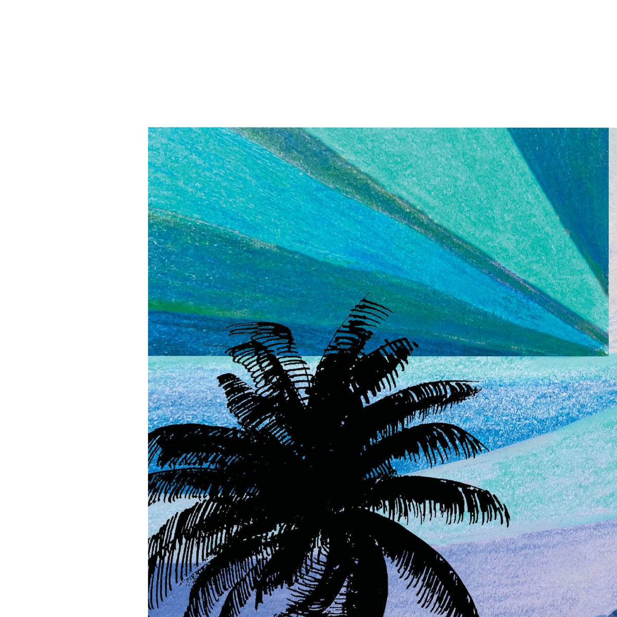 Summer Sailboat Beach