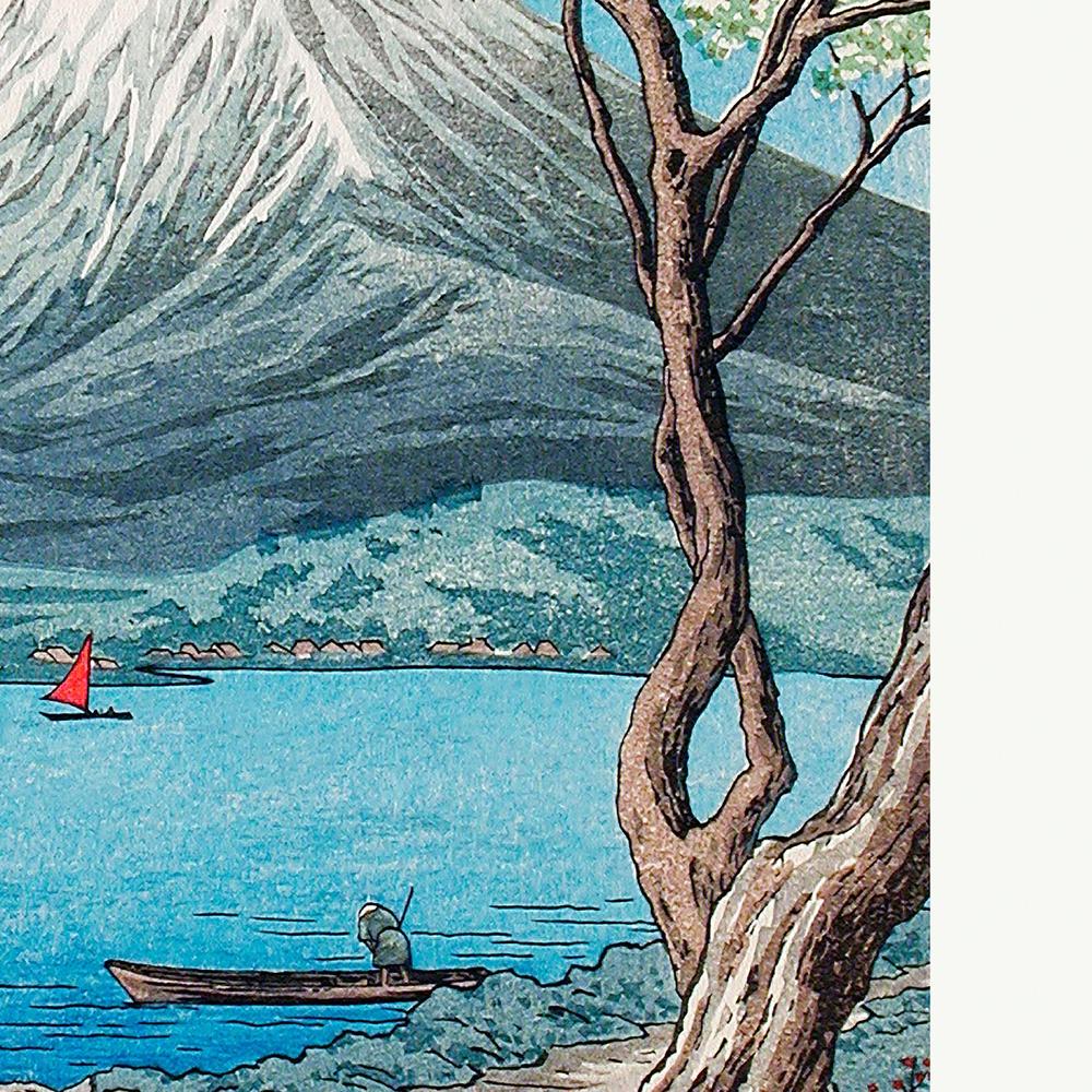 Mount Fuji From Lake Yamanaka