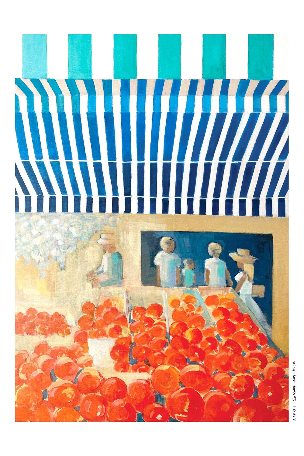 Vibrant Tomato Market