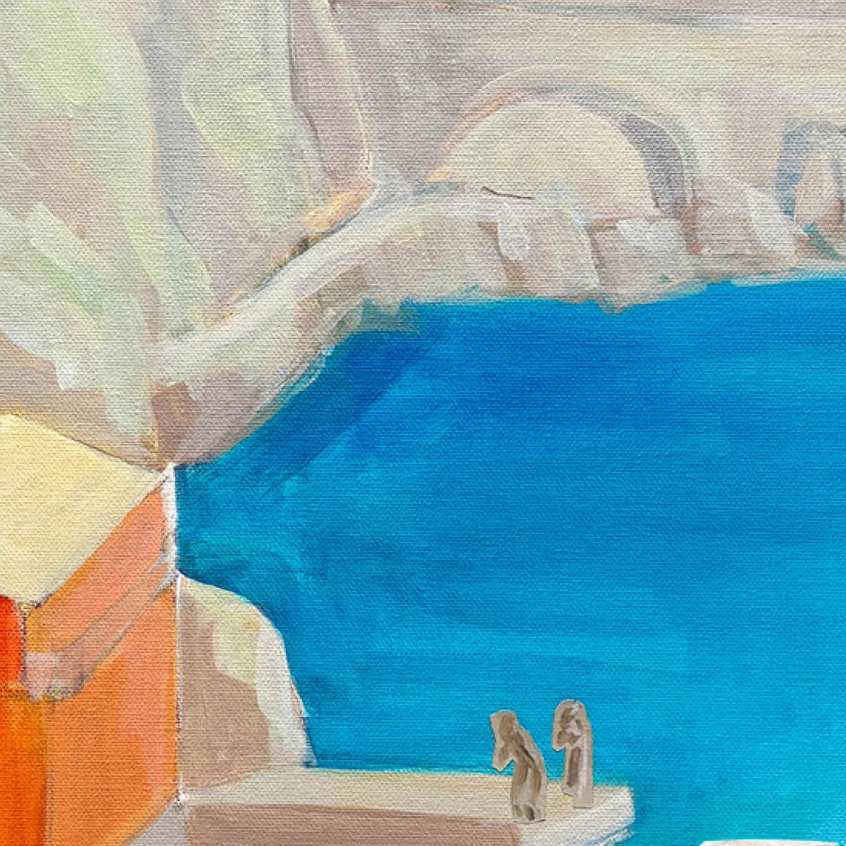 Colorful Coastal Village