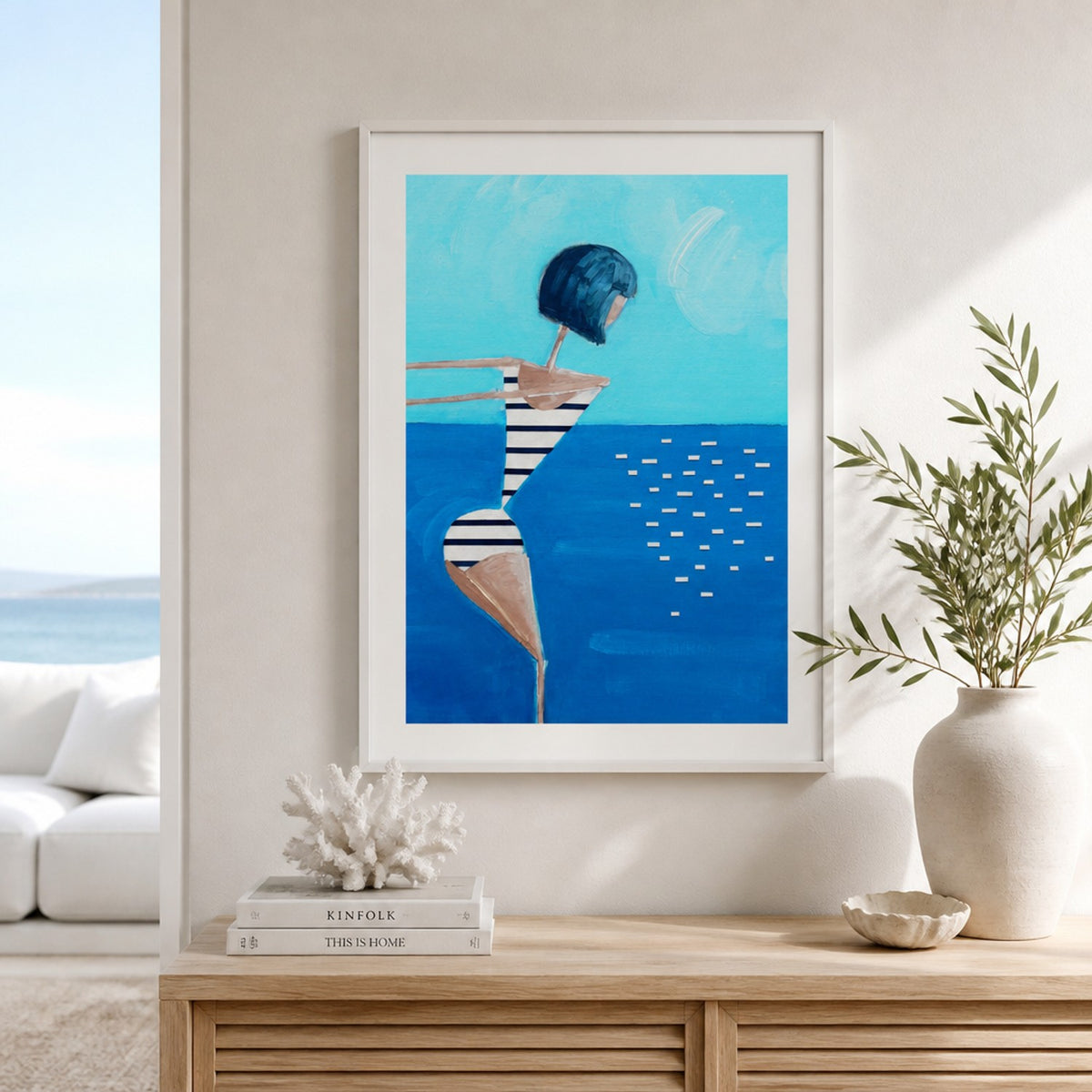 DIVING WOMAN