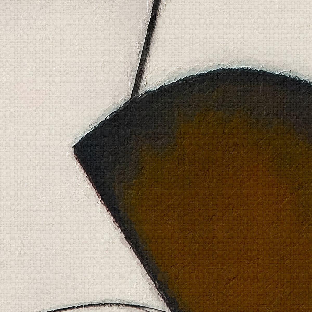 Brown Geometric Abstract