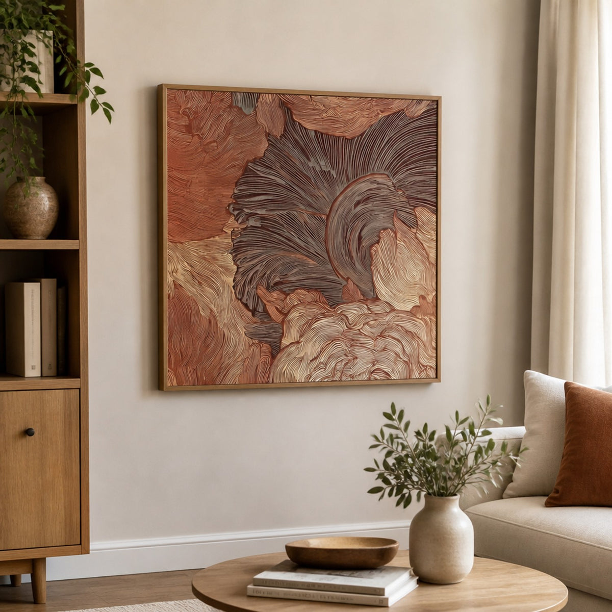 Flowing Earth Tones