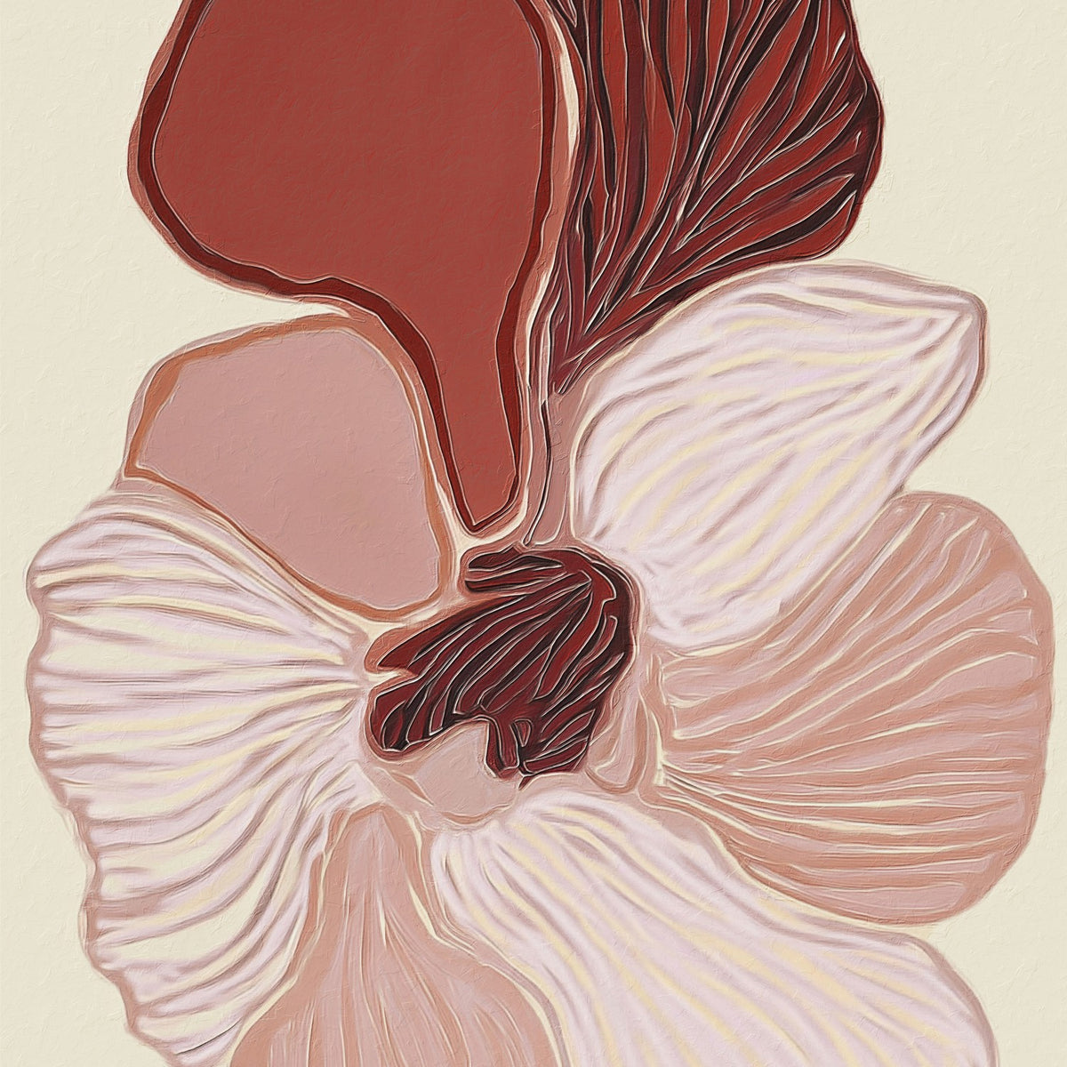 Organic Red Petals