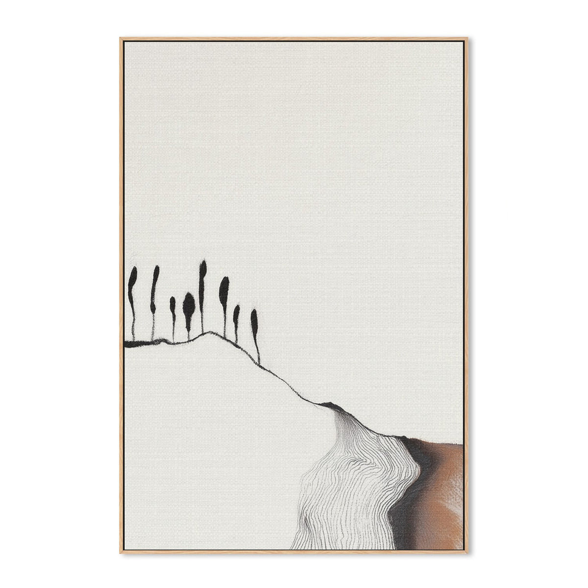 Minimalist Mountain Serenity
