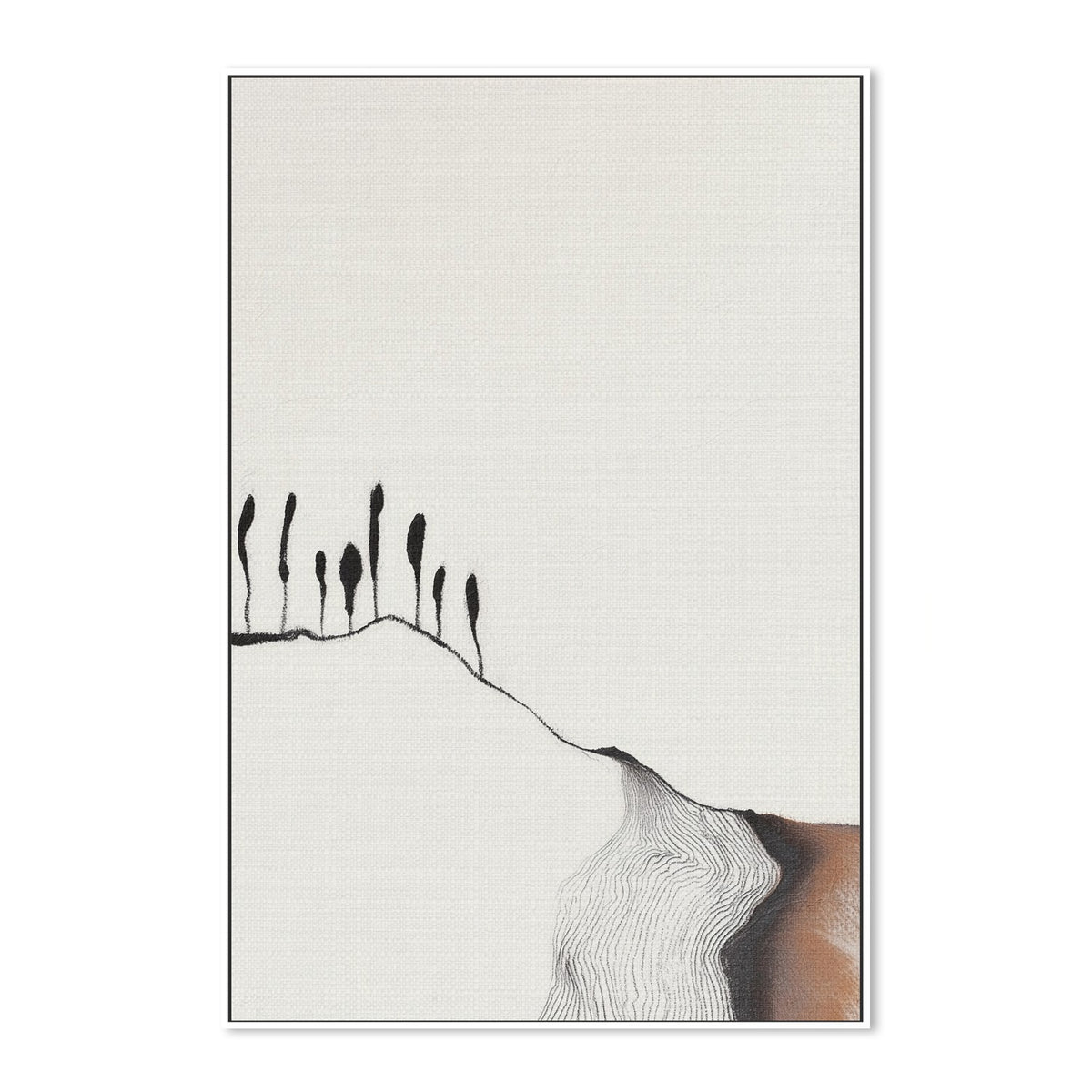 Minimalist Mountain Serenity