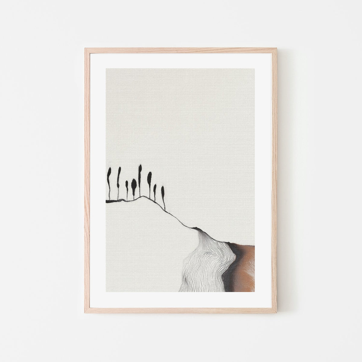 Minimalist Mountain Serenity