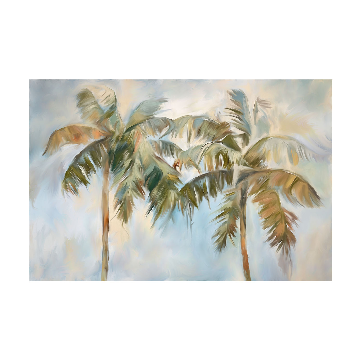 Swaying Palms , Style A, By Accent Art Studio