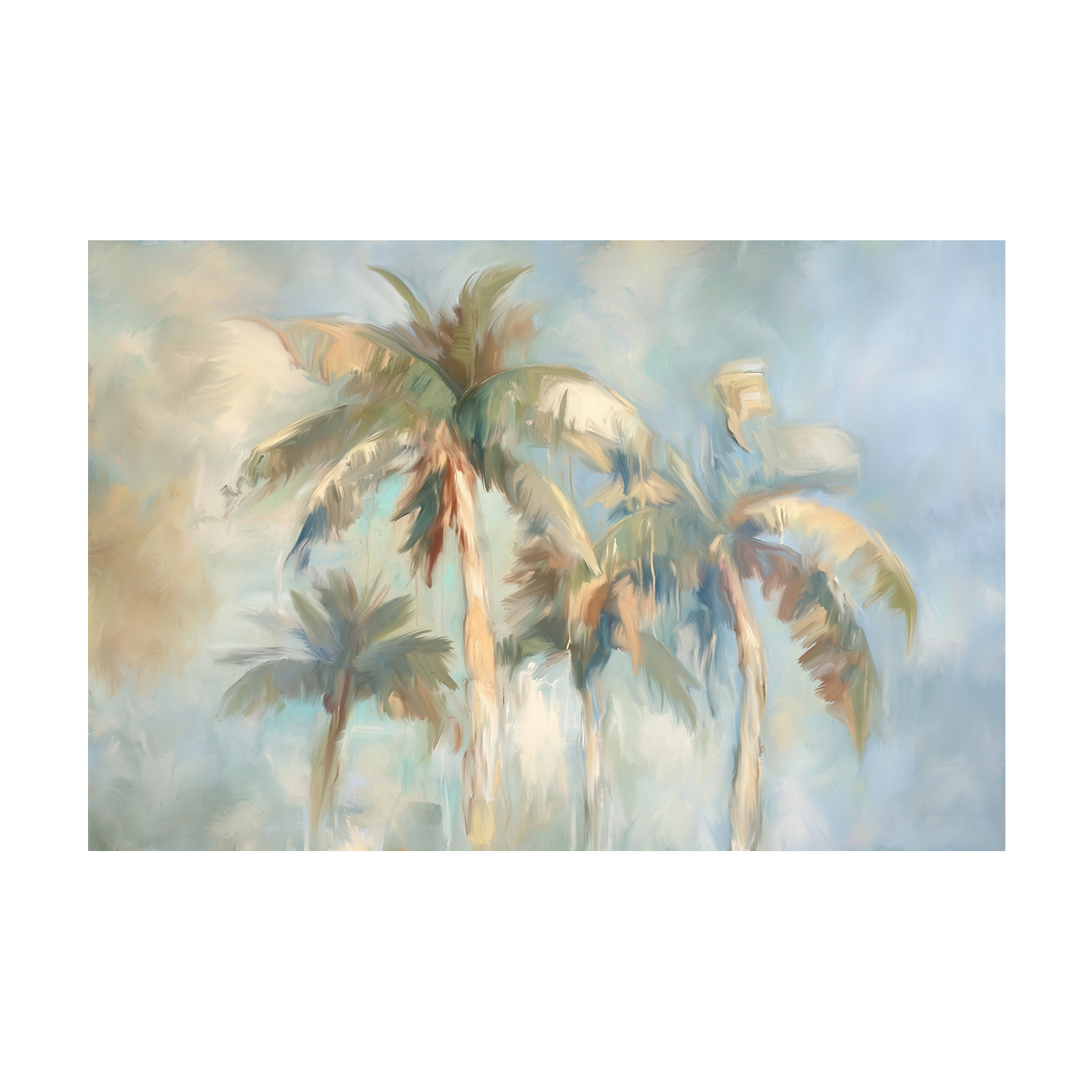 Swaying Palms , Style B, By Accent Art Studio