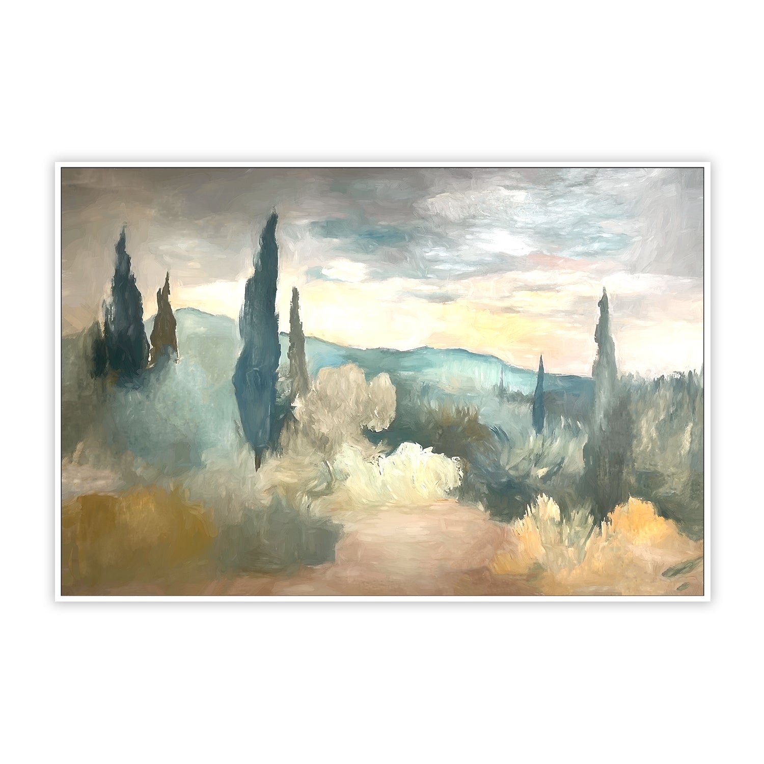 Tree Landscape , Style B, By Accent Art Studio