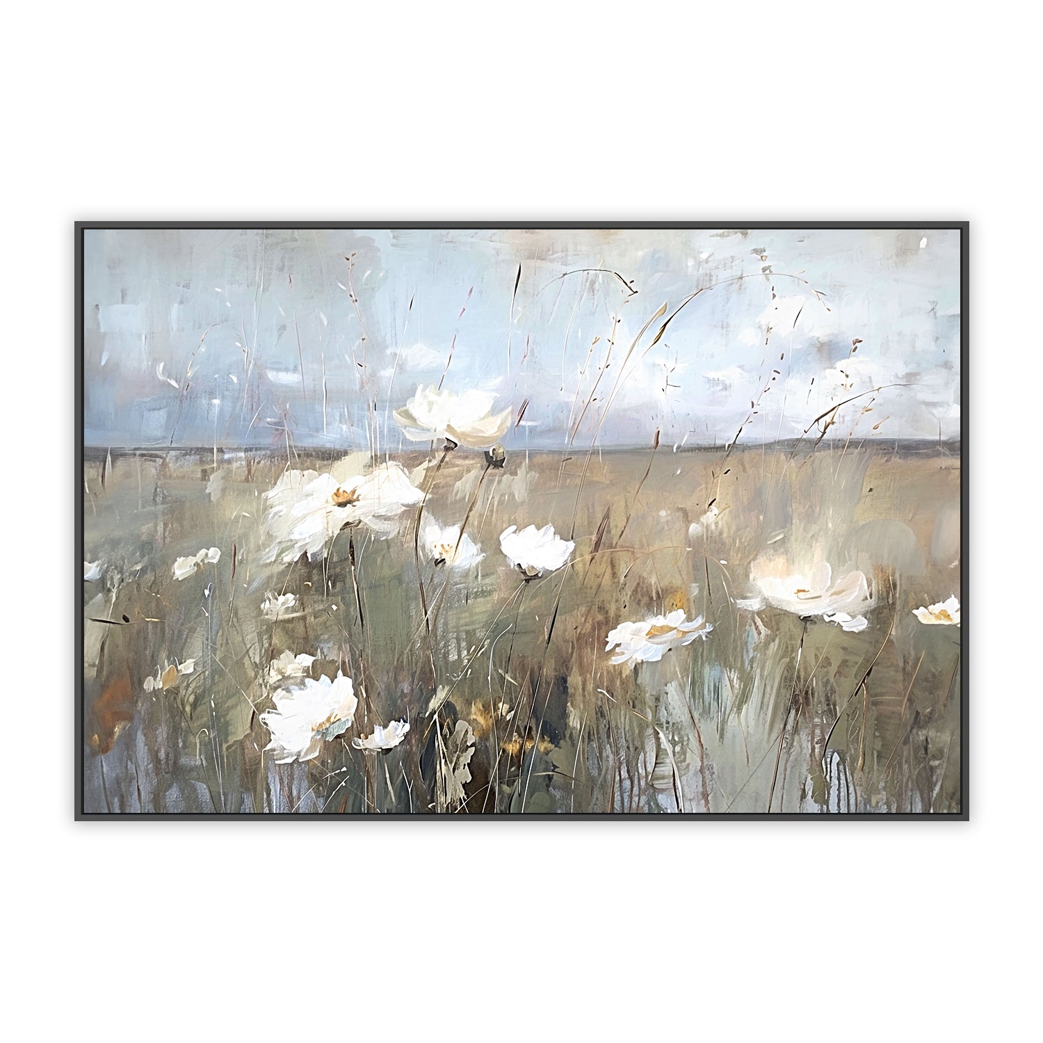 Seaside Wildflowers , Style D, By Accent Art Studio