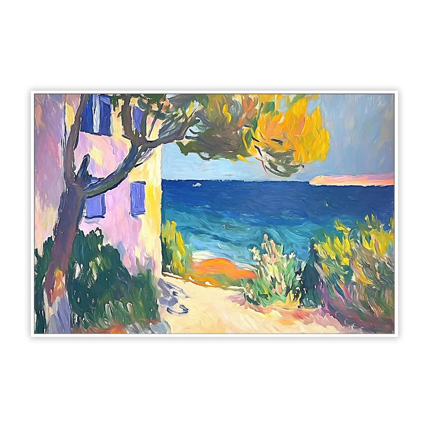 House On The Beach , By Accent Art Studio