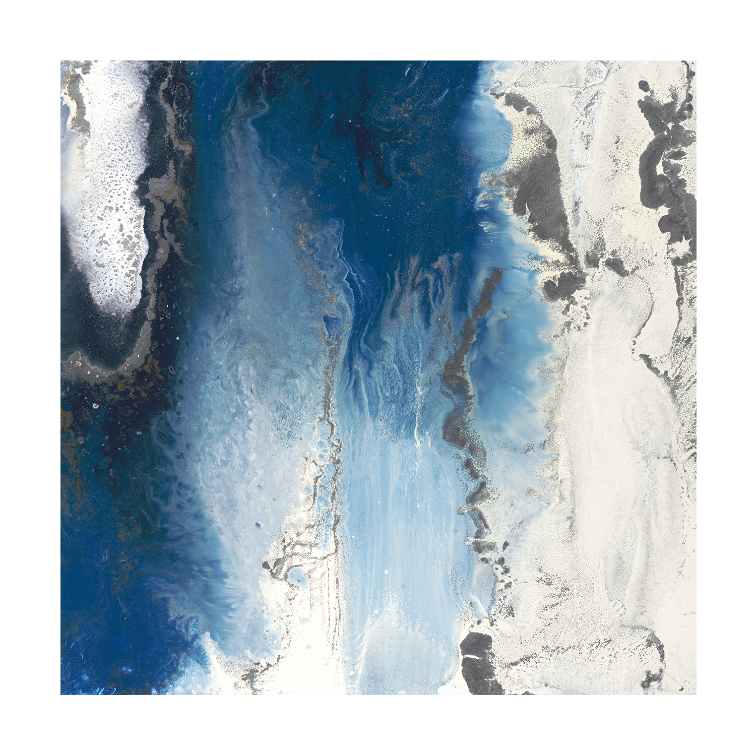Blue Flow Calm , Style B , By Blakely Bering