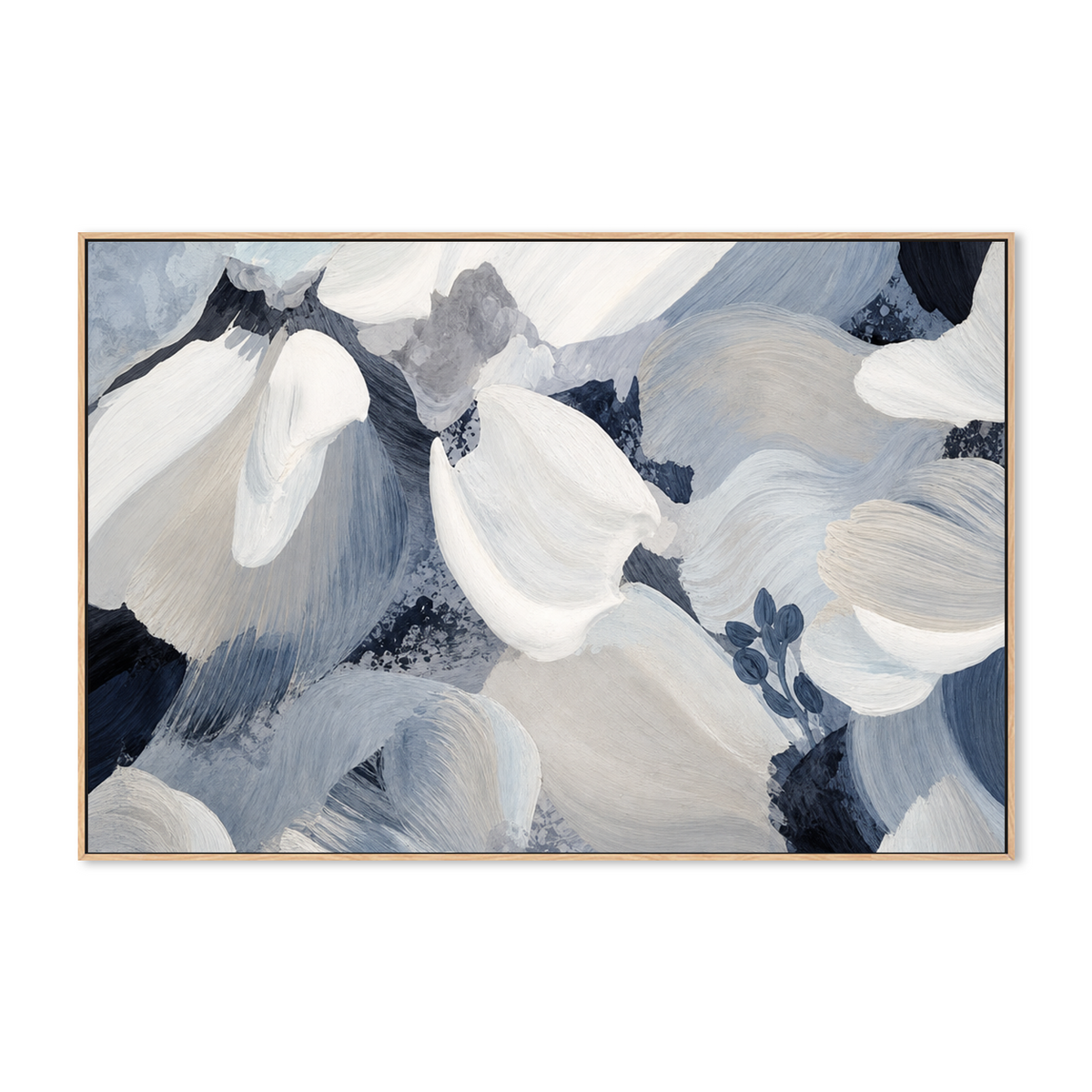 Flower Petal - Cool Blue